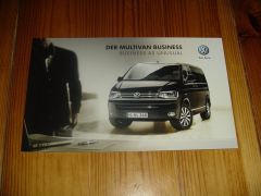 Prospekt VW MULTIVAN BUSIENESS 2012
