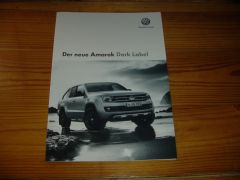 VW AMAROK DARK LABEL brochure