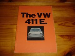 VW 411E 1971 brochure