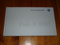 VW POLO R WRC harcover brochure