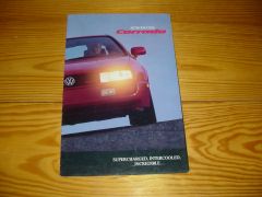 VW CORRADO brochure