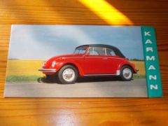 VW 1302 LS CABRIOLET brochure